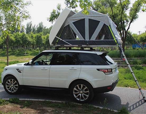 Automatic roof tent